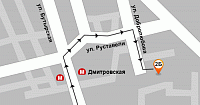 Схема проезда в АрендаАвто-бря